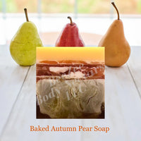 Baked Autumn Pear Soap